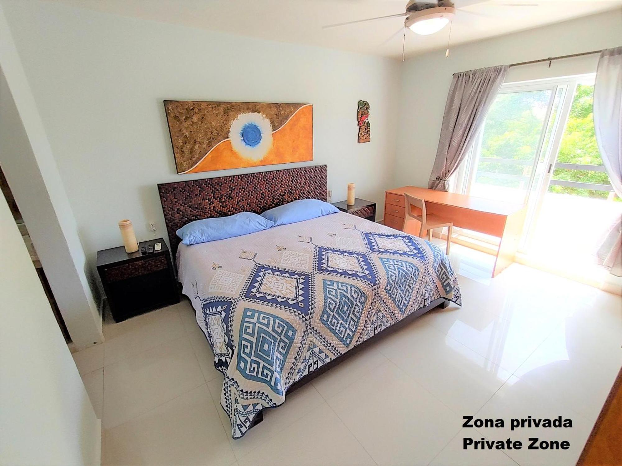 Private Rooms In A Hotel-Type Apartment - Super Located Puerto Aventuras Luaran gambar